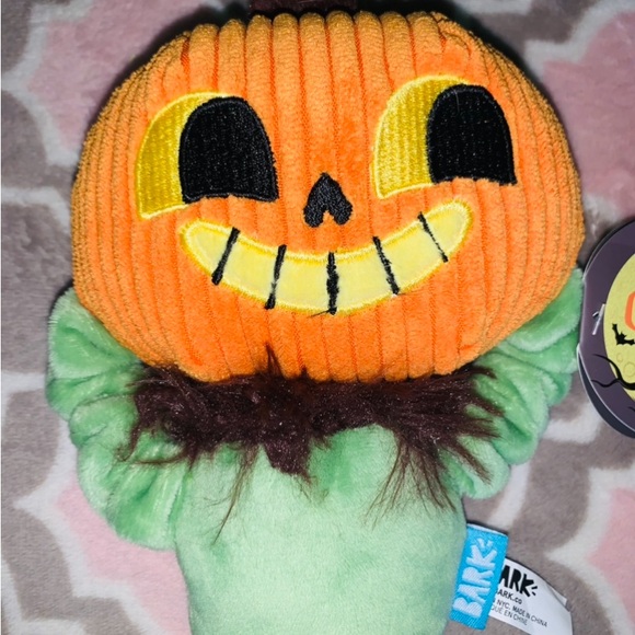NEW BARKBOX HALLOWEEN DOG TOY CALLED GOURD BOY SIZE M-L - Picture 5 of 6